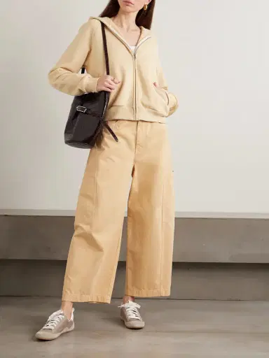 Jamie Haller The Crop Painter Cropped Mid-rise Wide-leg Jeans | Thumbnail 2