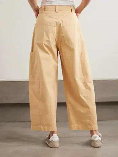 Jamie Haller The Crop Painter Cropped Mid-rise Wide-leg Jeans | Thumbnail 4