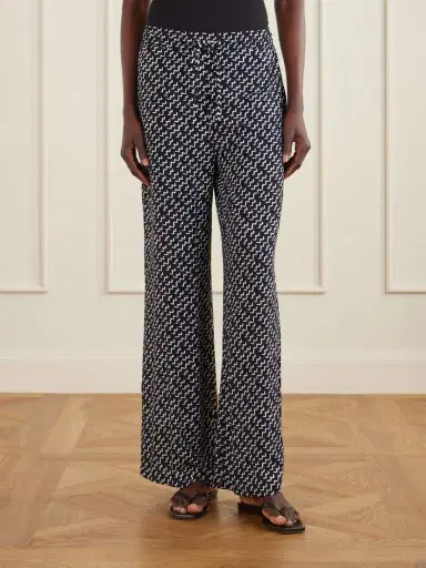 Donde Esteban Estrellitas Y Olas Printed Woven Straight-leg Pants | Thumbnail 3 Donde Esteban Estrellitas Y Olas Printed Woven Straight-leg Pants | Thumbnail 3