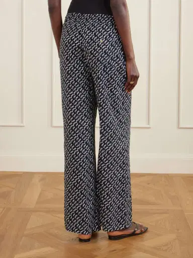 Donde Esteban Estrellitas Y Olas Printed Woven Straight-leg Pants | Thumbnail 4 Donde Esteban Estrellitas Y Olas Printed Woven Straight-leg Pants | Thumbnail 4
