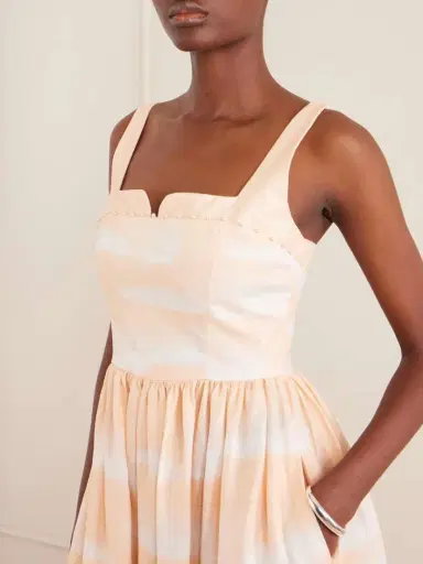 Agua by Agua Bendita Jaspe Paraiso Linen Maxi Dress | Thumbnail 4