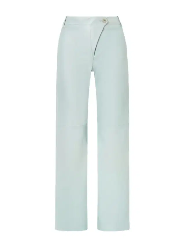 High-rise Paneled Leather Straight-leg Pants