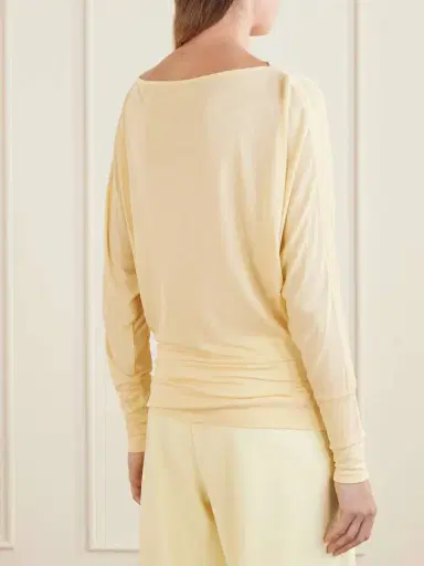 TOTEME Boatneck Jersey Top | Thumbnail 4