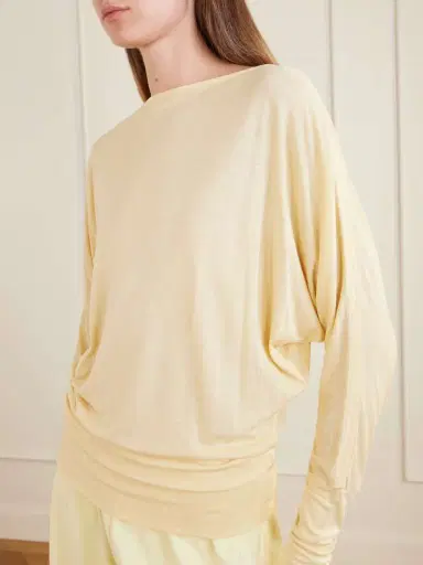 TOTEME Boatneck Jersey Top | Thumbnail 5