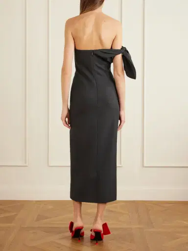 Givenchy Bow-detailed Wool Midi Dress | Thumbnail 3