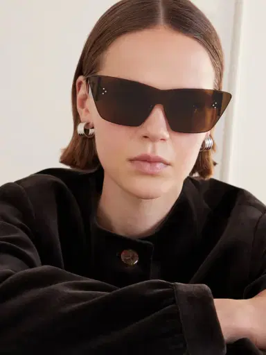 CELINE Eyewear D-shape Acetate Sunglasses | Thumbnail 2 CELINE Eyewear D-shape Acetate Sunglasses | Thumbnail 2
