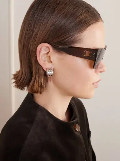 CELINE Eyewear D-shape Acetate Sunglasses | Thumbnail 5 CELINE Eyewear D-shape Acetate Sunglasses | Thumbnail 5