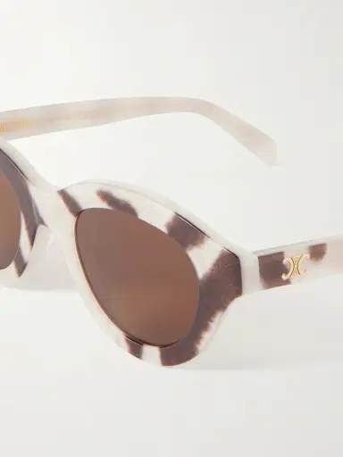 CELINE Eyewear Round-frame Acetate Sunglasses | Thumbnail 4 CELINE Eyewear Round-frame Acetate Sunglasses | Thumbnail 4