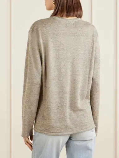 Aimé Leon Dore Linen, Alpaca, Cotton And Wool-blend Sweater | Thumbnail 4