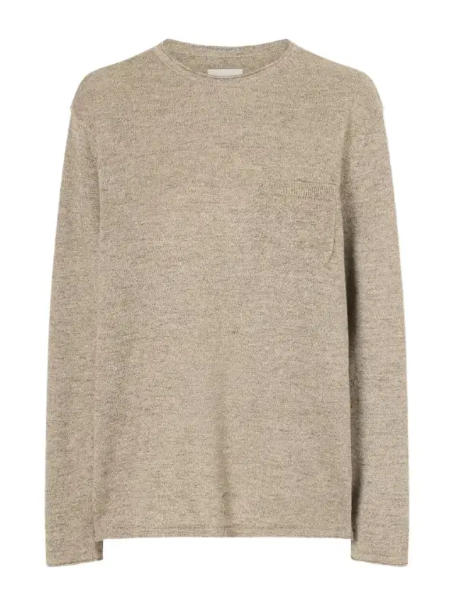 Aimé Leon Dore Linen, Alpaca, Cotton And Wool-blend Sweater
