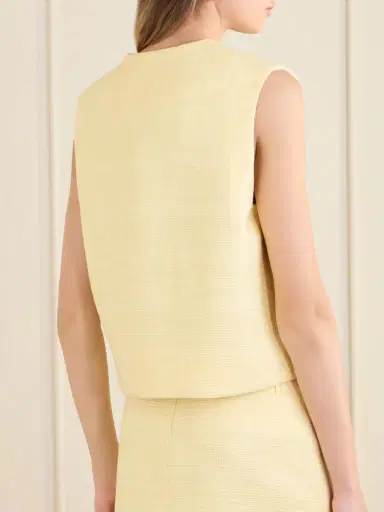 Blazé Milano Gliss Cotton-blend Vest | Thumbnail 4 Blazé Milano Gliss Cotton-blend Vest | Thumbnail 4