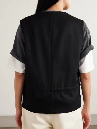 ssstein Belted Wool-gabardine Vest | Thumbnail 3 ssstein Belted Wool-gabardine Vest | Thumbnail 3