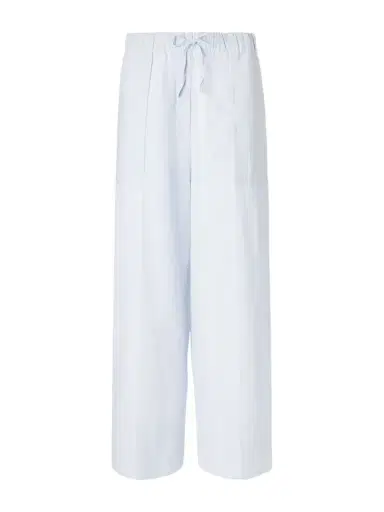TOTEME Cotton And Linen-blend Wide-leg Pants | Thumbnail 1
