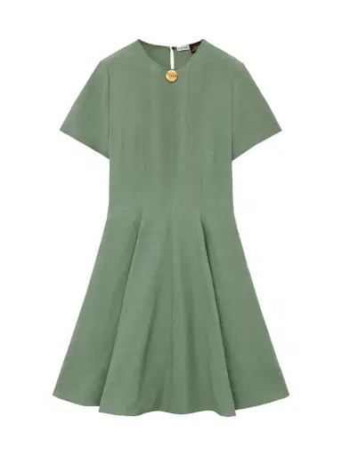 LOEWE PERFUMES LOEWE x Paula's Ibiza Pebble Pleated Dress | Thumbnail 3