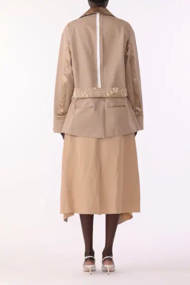 Jason Wu Collection OVERSIZED BOXY COTTON TWILL JACKET | Thumbnail 5 Jason Wu Collection OVERSIZED BOXY COTTON TWILL JACKET | Thumbnail 5