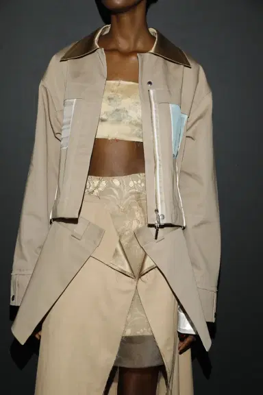 Jason Wu Collection OVERSIZED BOXY COTTON TWILL JACKET | Thumbnail 1 Jason Wu Collection OVERSIZED BOXY COTTON TWILL JACKET | Thumbnail 1