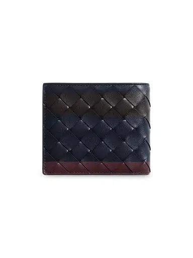 Bottega Veneta Men's Bicolor Intrecciato Leather Bifold Wallet | Thumbnail 3 Bottega Veneta Men's Bicolor Intrecciato Leather Bifold Wallet | Thumbnail 3