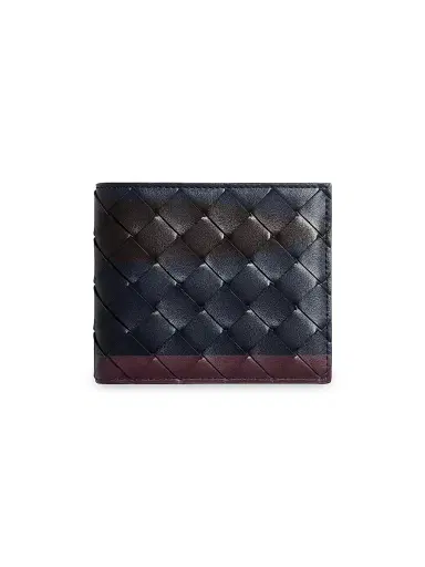 Bottega Veneta Men's Bicolor Intrecciato Leather Bifold Wallet | Thumbnail 1 Bottega Veneta Men's Bicolor Intrecciato Leather Bifold Wallet | Thumbnail 1
