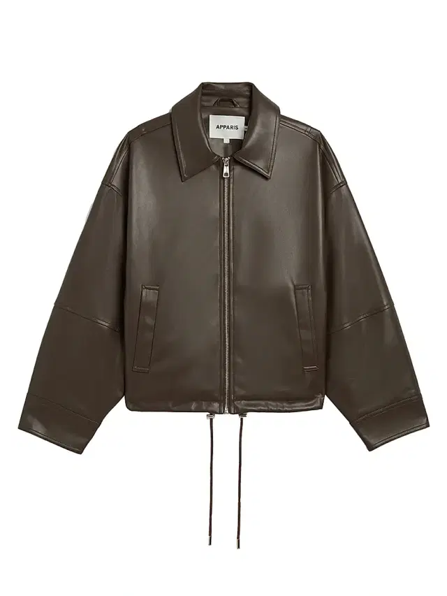 Apparis Women's Ada Faux Leather Jacket - Deep Brown