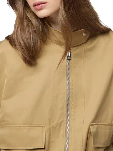 Apparis Women's Kate Cotton-Blend Bomber Jacket - Olive - Size XL | Thumbnail 5 Apparis Women's Kate Cotton-Blend Bomber Jacket - Olive - Size XL | Thumbnail 5