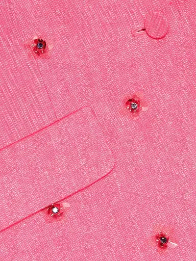 Cinq à Sept Women's Kylie Wildflower Pailette Blazer - Azalea | Thumbnail 7 Cinq à Sept Women's Kylie Wildflower Pailette Blazer - Azalea | Thumbnail 7