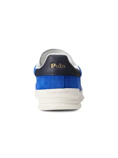 Polo Ralph Lauren Men's Heritage Aera Suede Low-Top Sneakers - Royal Navy | Thumbnail 3