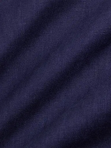 Ralph Lauren Purple Label Men's Linen Shirt - Spring Navy - Size XXL | Thumbnail 6
