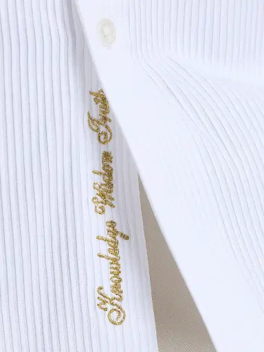 Robert Graham Men's Le Striped Floral Cotton Shirt - White - Size XL | Thumbnail 7