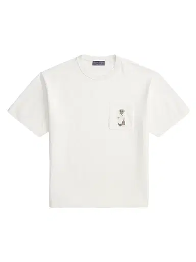 Ralph Lauren Purple Label Men's Polo Bear Relaxed-Fit T-Shirt - Deckwash White | Thumbnail 1