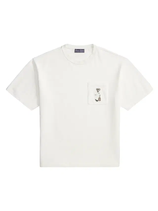 Ralph Lauren Purple Label Men's Polo Bear Relaxed-Fit T-Shirt - Deckwash White
