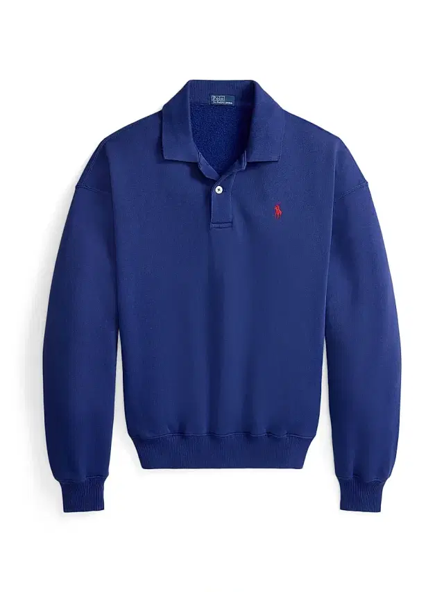 Polo Ralph Lauren Women's Cotton-Blend Polo Sweatshirt - Heritage Royal