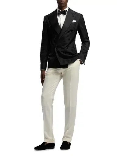 Ralph Lauren Purple Label Men's Kent Hand-Tailored Tuxedo Jacket | Thumbnail 2 Ralph Lauren Purple Label Men's Kent Hand-Tailored Tuxedo Jacket | Thumbnail 2