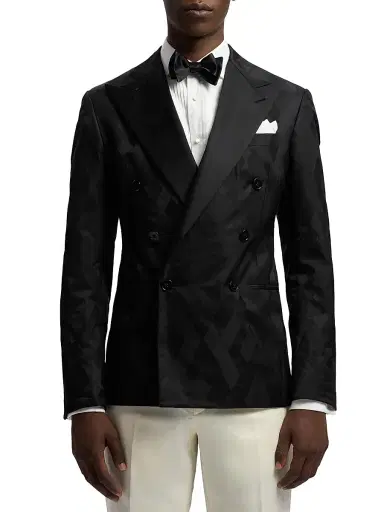 Ralph Lauren Purple Label Men's Kent Hand-Tailored Tuxedo Jacket | Thumbnail 3 Ralph Lauren Purple Label Men's Kent Hand-Tailored Tuxedo Jacket | Thumbnail 3