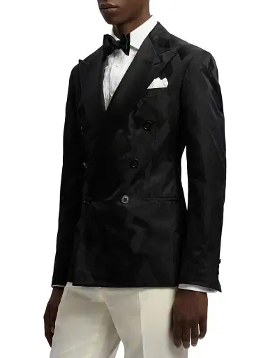 Ralph Lauren Purple Label Men's Kent Hand-Tailored Tuxedo Jacket | Thumbnail 4 Ralph Lauren Purple Label Men's Kent Hand-Tailored Tuxedo Jacket | Thumbnail 4