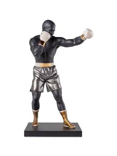 Lladro Boxer Porcelain Sculpture | Thumbnail 1 Lladro Boxer Porcelain Sculpture | Thumbnail 1