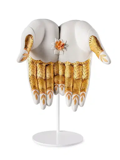 Lladro Hinduism Abundance Mudra Porcelain Sculpture | Thumbnail 1 Lladro Hinduism Abundance Mudra Porcelain Sculpture | Thumbnail 1