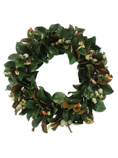 Winward Home Everyday Newness Refresh Faux Magnolia Leaf Wreath | Thumbnail 1 Winward Home Everyday Newness Refresh Faux Magnolia Leaf Wreath | Thumbnail 1