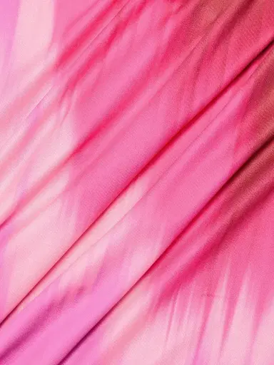 EYWASOULS MALIBU Women's Sam Ikat-Inspired Maxi Dress - Pink Colorflow - Size Large | Thumbnail 7