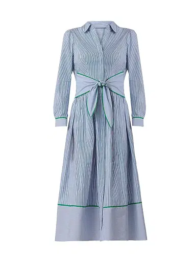 Shoshanna Women's Clarice Cotton Midi-Shirtdress | Thumbnail 1