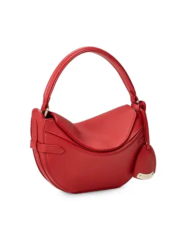 Ralph Lauren Collection Women's Mini Leather Crossbody Bag - Hot Pepper | Thumbnail 7 Ralph Lauren Collection Women's Mini Leather Crossbody Bag - Hot Pepper | Thumbnail 7