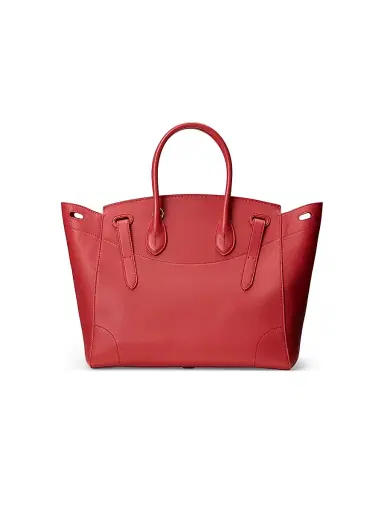 Ralph Lauren Collection Women's Ricky 33 Soft Leather Top Handle Bag - Hot Pepper | Thumbnail 7 Ralph Lauren Collection Women's Ricky 33 Soft Leather Top Handle Bag - Hot Pepper | Thumbnail 7