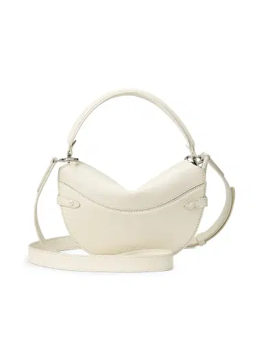 Ralph Lauren Collection Women's The Ralph Mini Leather Crossbody Bag - Lux Cream | Thumbnail 9 Ralph Lauren Collection Women's The Ralph Mini Leather Crossbody Bag - Lux Cream | Thumbnail 9