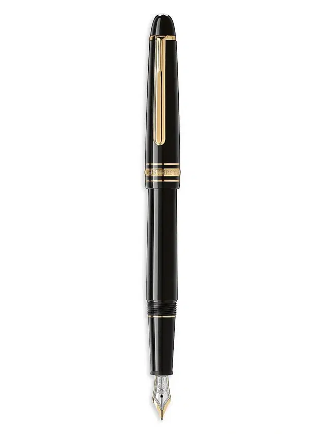 Montblanc Meisterstück Gold-Coated Classique Fountain Pen - Black
