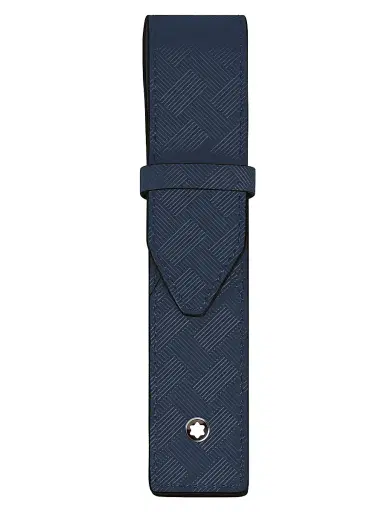 Montblanc Extreme 3.0 Leather Single-Pen Pouch - Blue | Thumbnail 1 Montblanc Extreme 3.0 Leather Single-Pen Pouch - Blue | Thumbnail 1