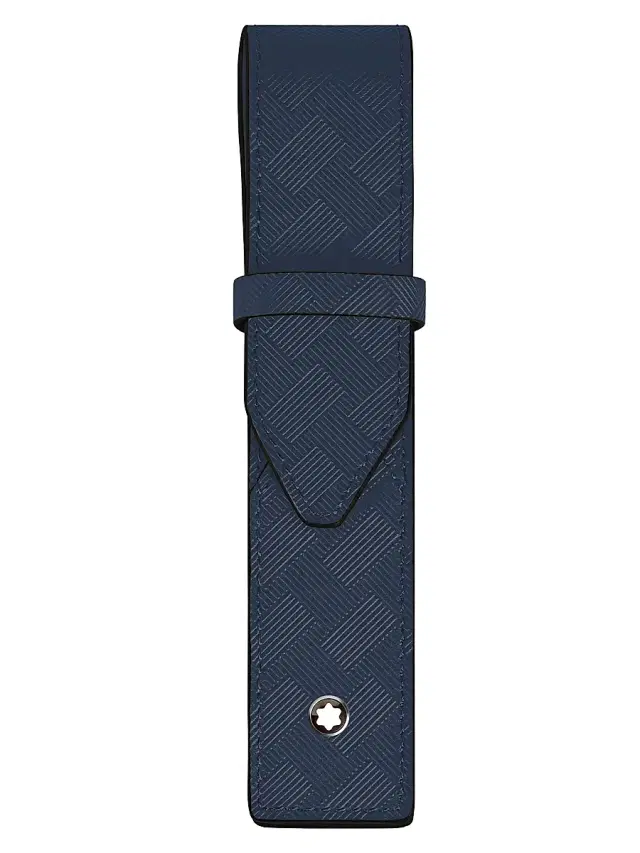 Montblanc Extreme 3.0 Leather Single-Pen Pouch - Blue