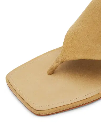 Schutz Women's Sage 60MM Suede Sandals | Thumbnail 5