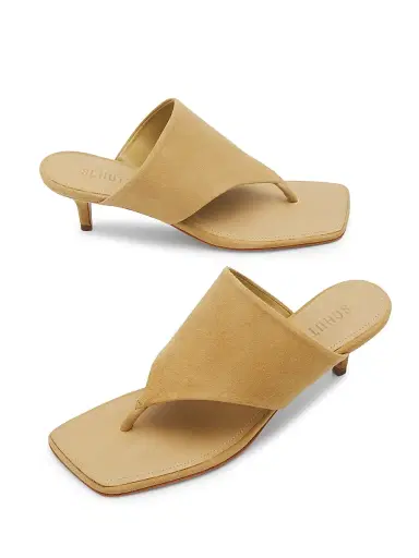 Schutz Women's Sage 60MM Suede Sandals | Thumbnail 6