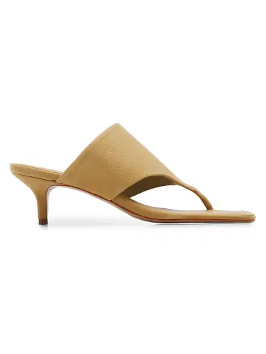 Schutz Women's Sage 60MM Suede Sandals | Thumbnail 1