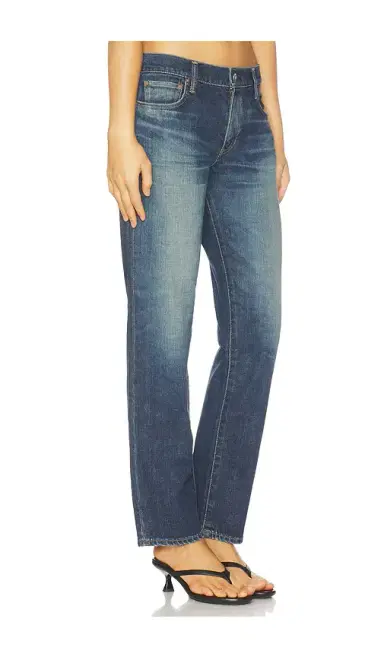 Moussy Vintage Leverett Slim Straight Jeans | Thumbnail 2 Moussy Vintage Leverett Slim Straight Jeans | Thumbnail 2