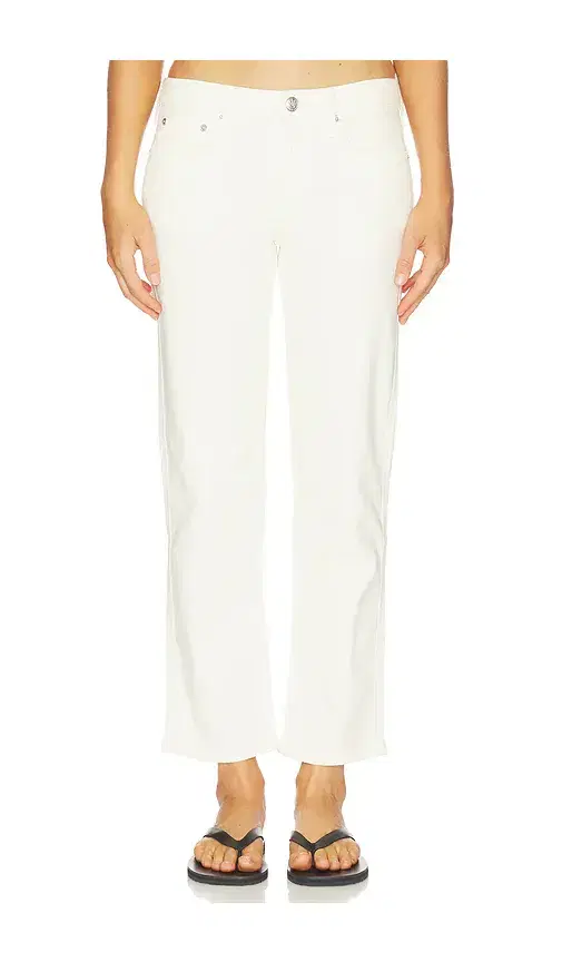 Rag & Bone Harlow Low Rise Ankle Straight Jeans